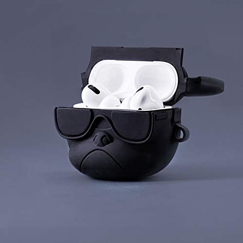 BullDog AirPods Pro 2 Case with Keychain, Drop Protection, Protective Case, Supports Wireless Charging Cover for AirPods Pro 1st/2nd Generation