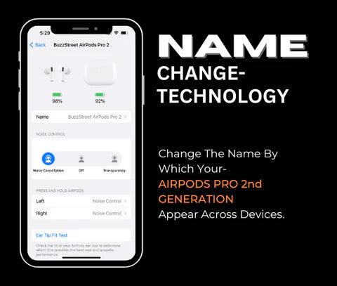 AirPod Pro 2nd Generation With ANC High Quality Product (6 Months Warranty)