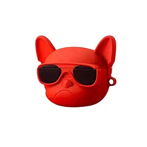 BullDog AirPods Pro 2 Case with Keychain, Drop Protection, Protective Case, Supports Wireless Charging Cover for AirPods Pro 1st/2nd Generation