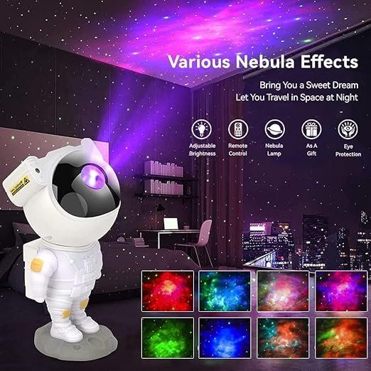 Astronaut Galaxy Projector - 360 Magnetic