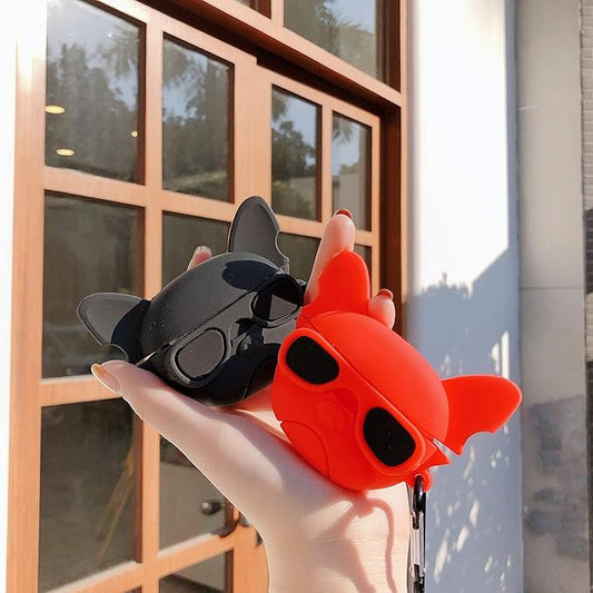 BullDog AirPods Pro 2 Case with Keychain, Drop Protection, Protective Case, Supports Wireless Charging Cover for AirPods Pro 1st/2nd Generation