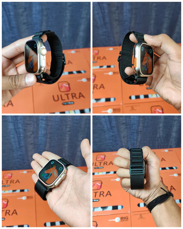 7 in 1 Smart Watch Combo {45mm Premium Model}