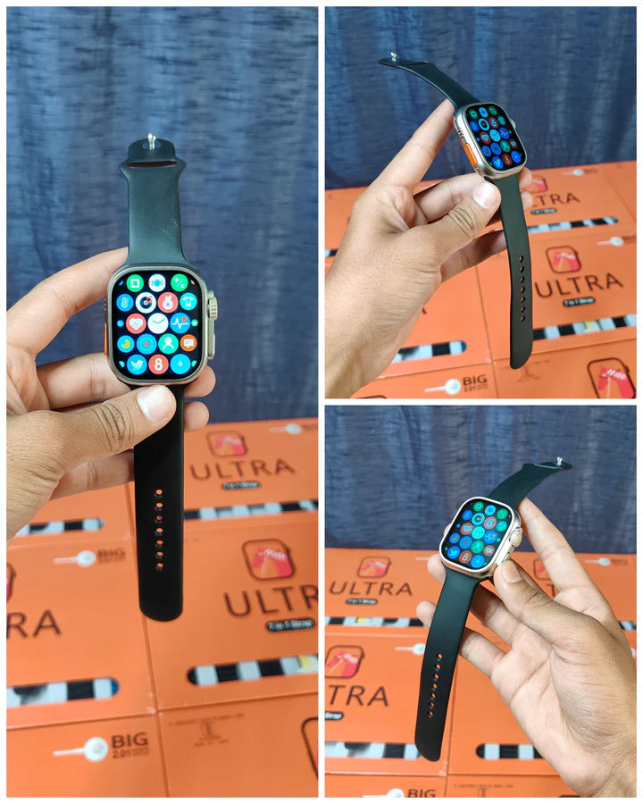 7 in 1 Smart Watch Combo {45mm Premium Model}